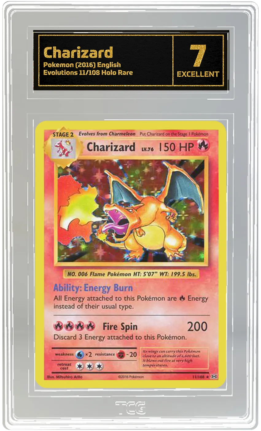 Trading Card Grading protective card slab